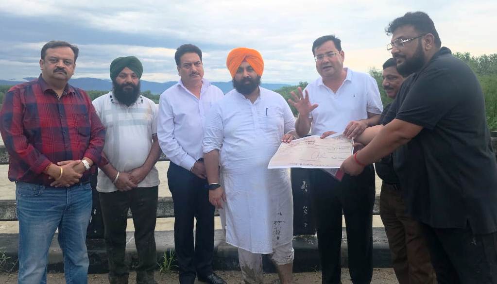PUCA Donates Rs 11 Lakh to Punjab CM Flood Relief Fund